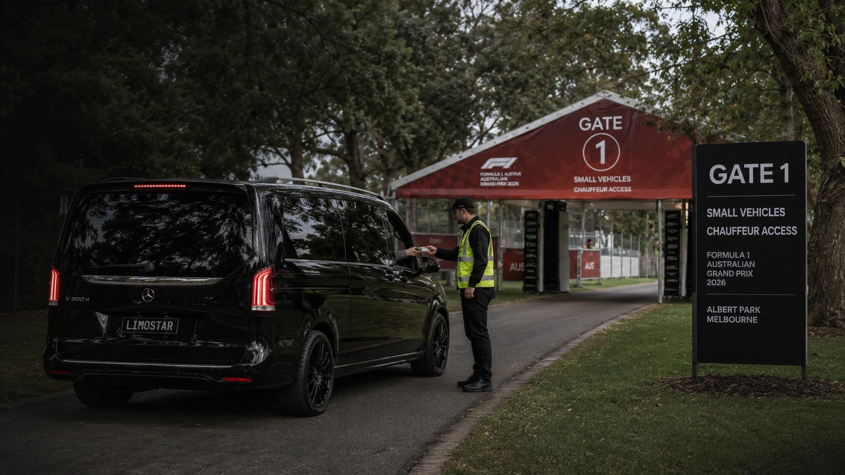 LimoStar vehicles coordinated for a large Melbourne event transport programme